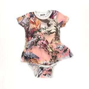 MOLO BABY GIRL SUMMER ROMPER SIZE 12M